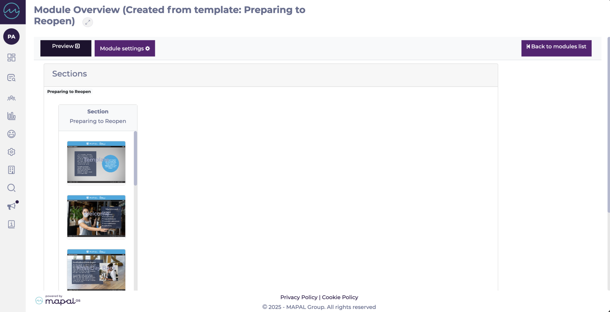 Build training modules using Module Builder - Knowledge Base