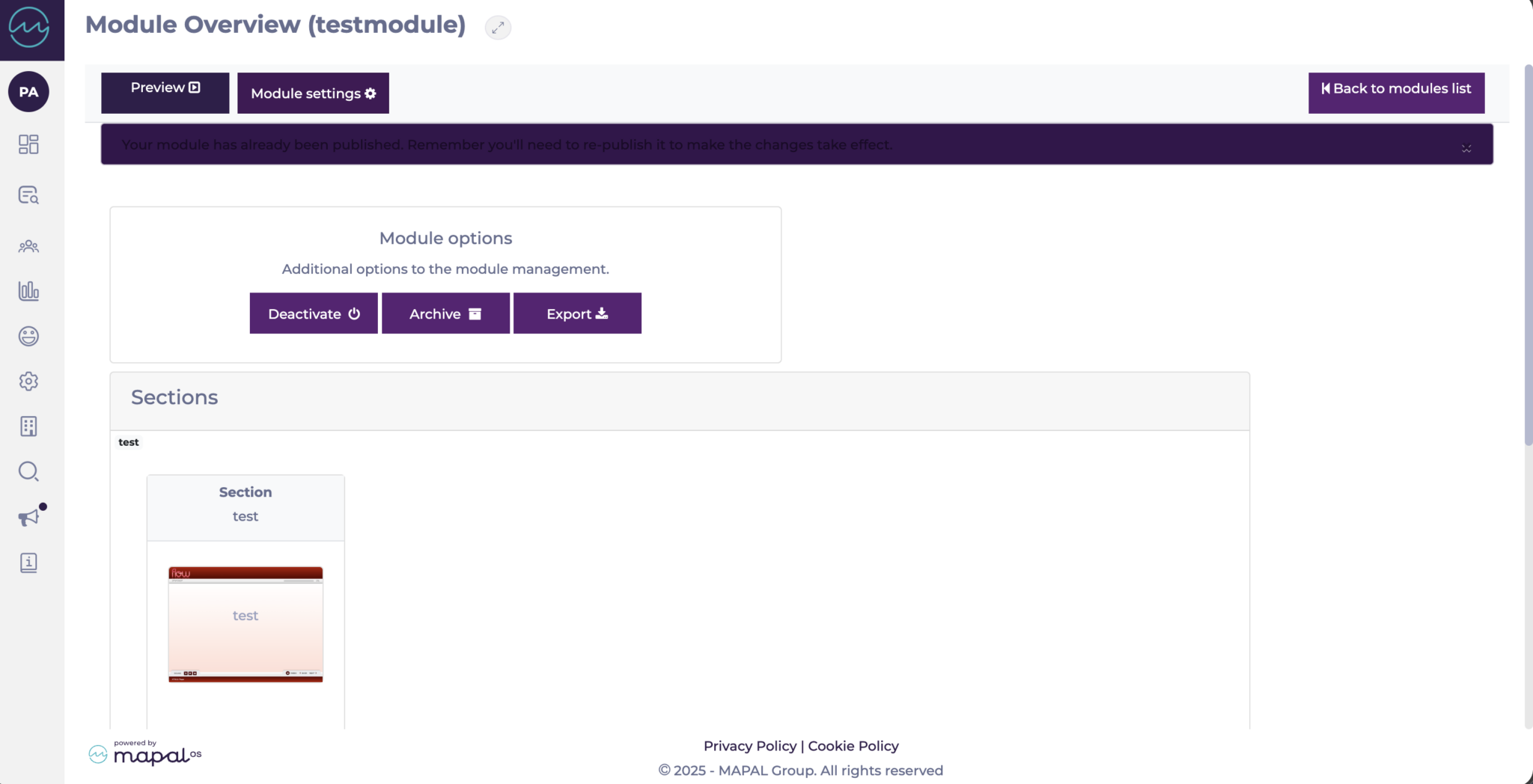 Build training modules using Module Builder - Knowledge Base
