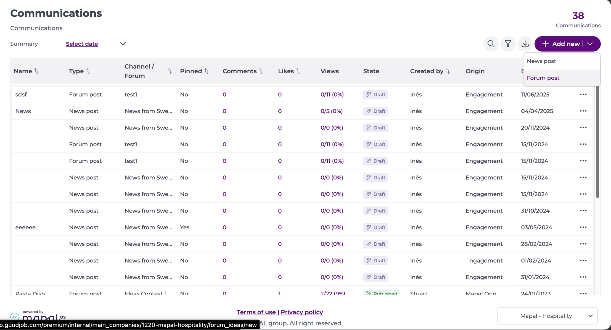 Forum Post Tools Create a forum post in Engagement - Knowledge Base