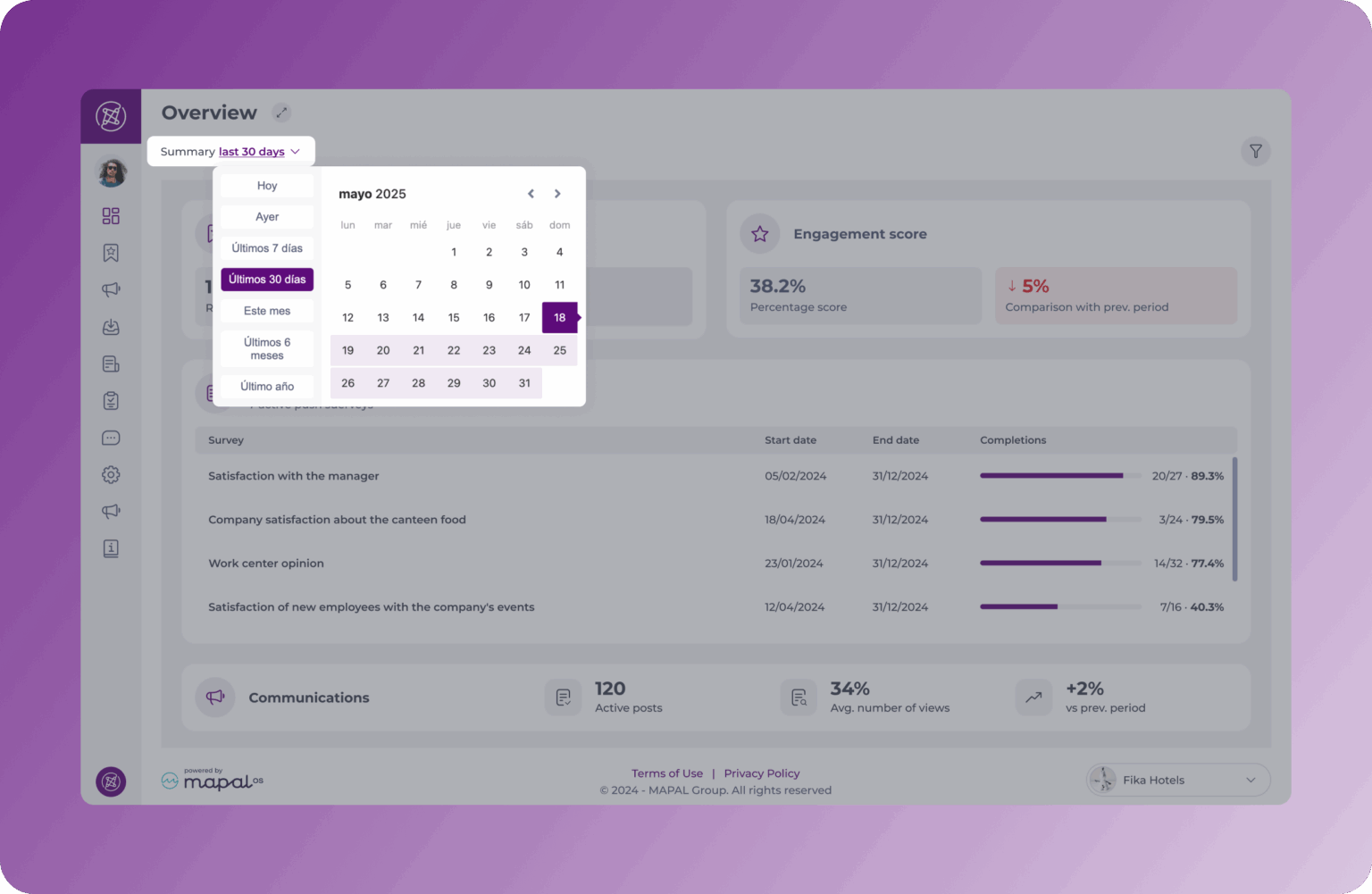 View your activity using the dashboard - Knowledge Base