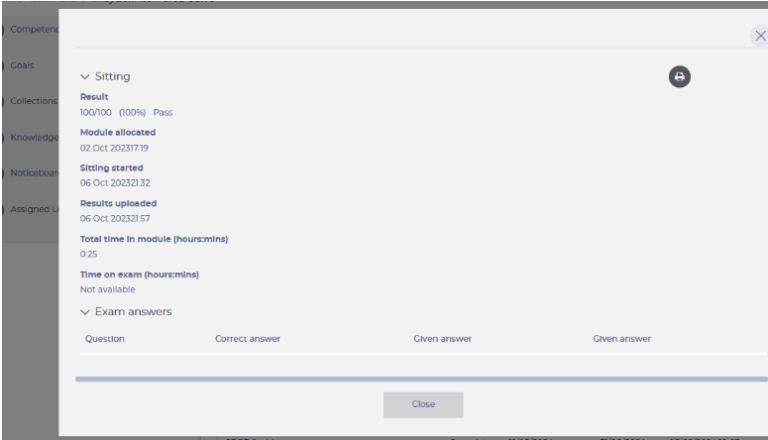 View assigned content by learner - Knowledge Base