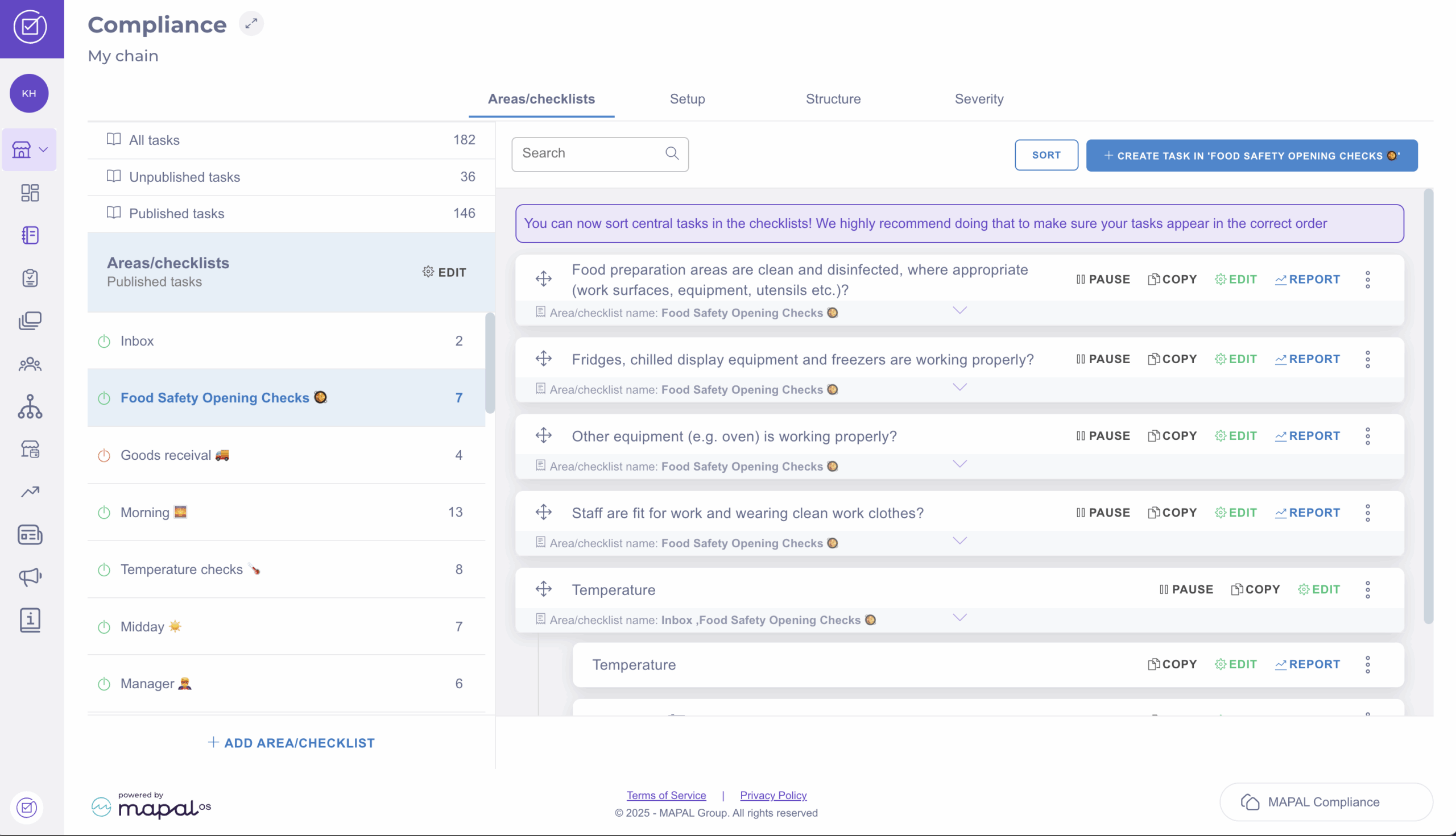 Schedule a form in the Daily Schedule - Knowledge Base