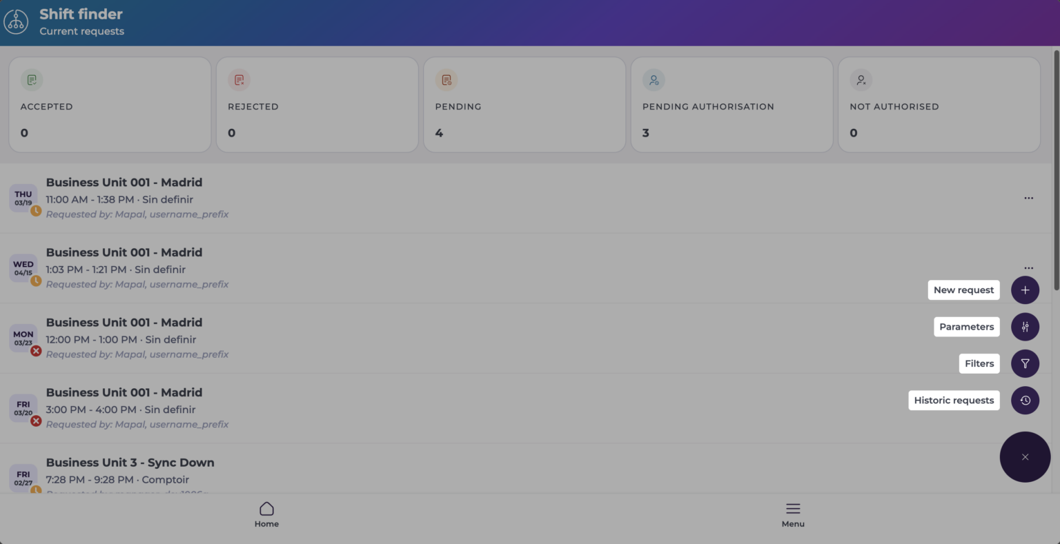 Create a new open shift request - Knowledge Base