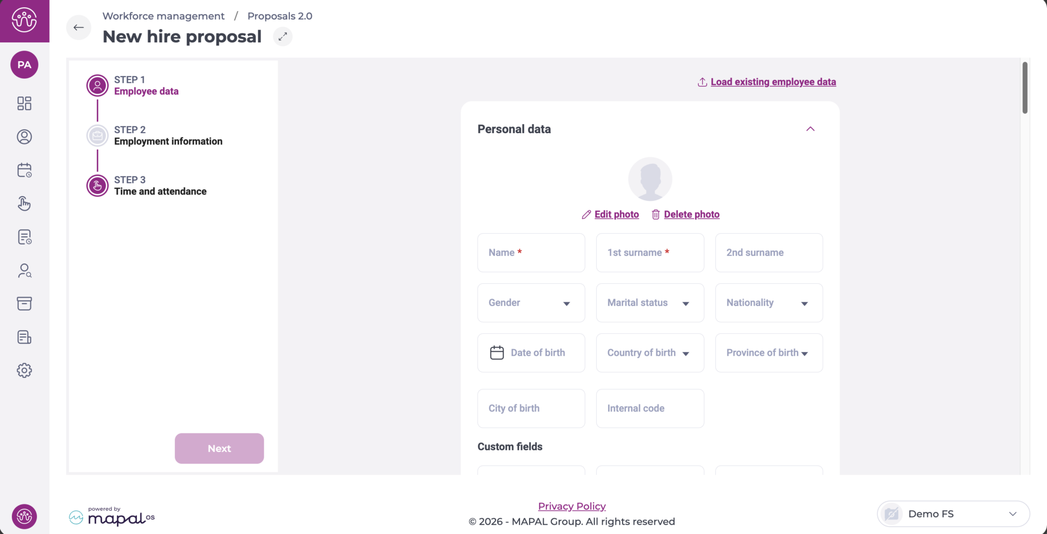Create and manage a hire proposal - Knowledge Base